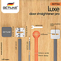 Octune Luxe Door Straightener Pro