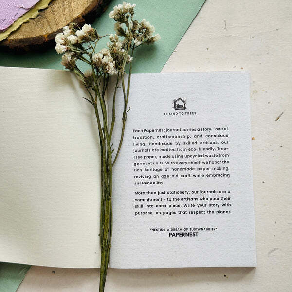 Handmade Notebook- Good things