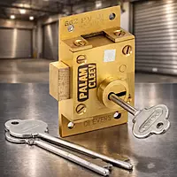 (5602) Palam Side Shutter Lock Brass 763 Classic