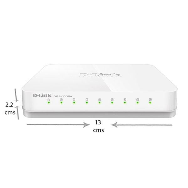 D-Link 8-Port 10/100 MBPS Desktop Switch