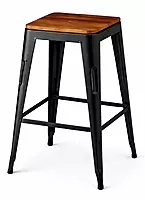 Marcel Stool Wooden Seat