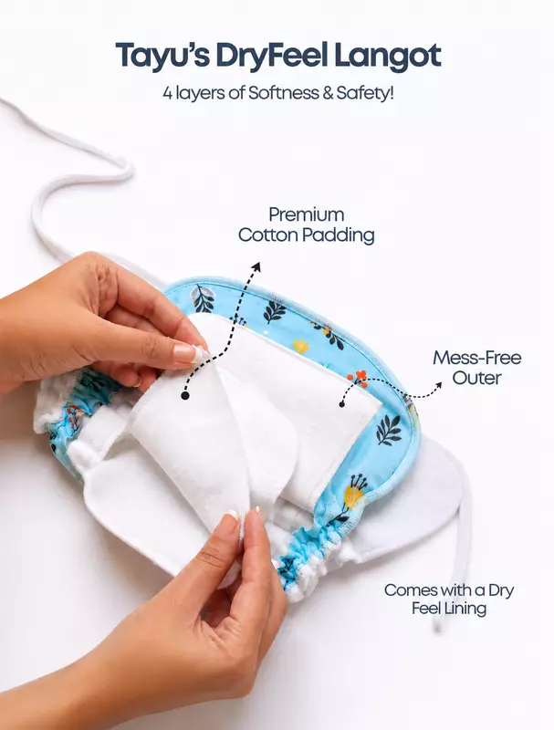 Cotton Dry feel Langot Trial Pack of 3