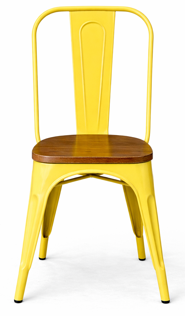 Marcel Chair with Wooden Seat