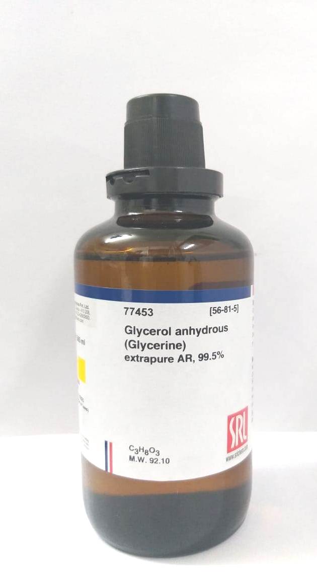 Glycerol (Glycerine) Anhydrous ACS, 99.5% SRL