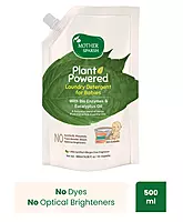 Mother Sparsh Plant Powered Laundry Detergent 1Ltr+500 ML Refil pack