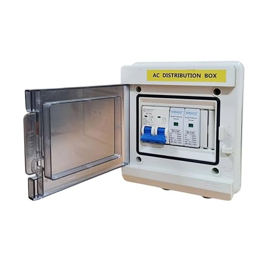 WaterShield Waterproof IP66 Single Phase Solar (ACDB + DCDB) Combo for Upto 5kw