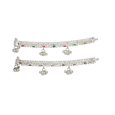 Silver Anklets for Babies/salangai muthu kolusu