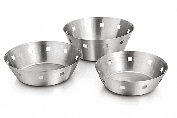 SS BREAD BASKET ROUND KG