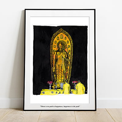 Blissful Path-Art No. 78/2022 Blissful Path-Art No. 78/2022