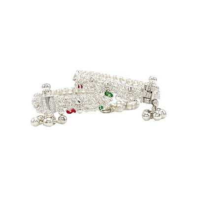 Silver Anklets for Babies/salangai muthu kolusu Silver Anklets for Babies/salangai muthu kolusu