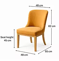 Supra Fine Dining Upholstered Chair