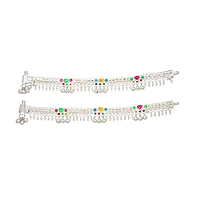 Silver payal Anklet