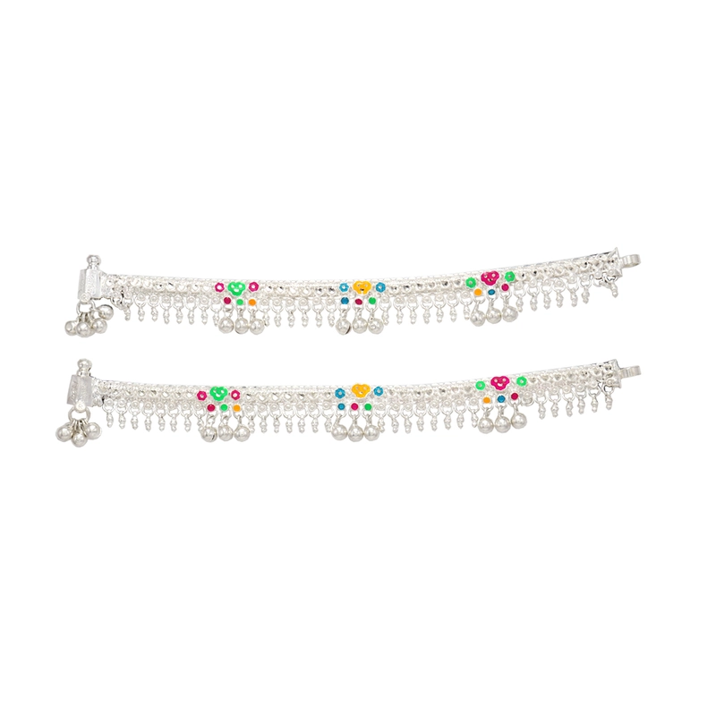 Silver payal Anklet