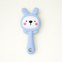 Bunny- Silicone Teether and Rattle - Pack of 1