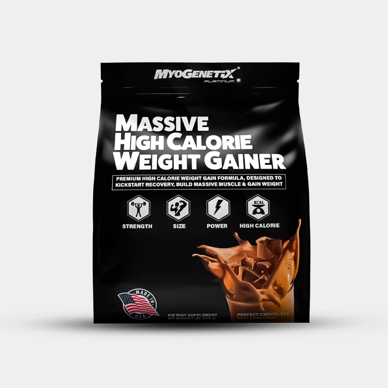 Myogenetix Massive High Calorie Weight Gainer, 6lbs (Platinum Series)