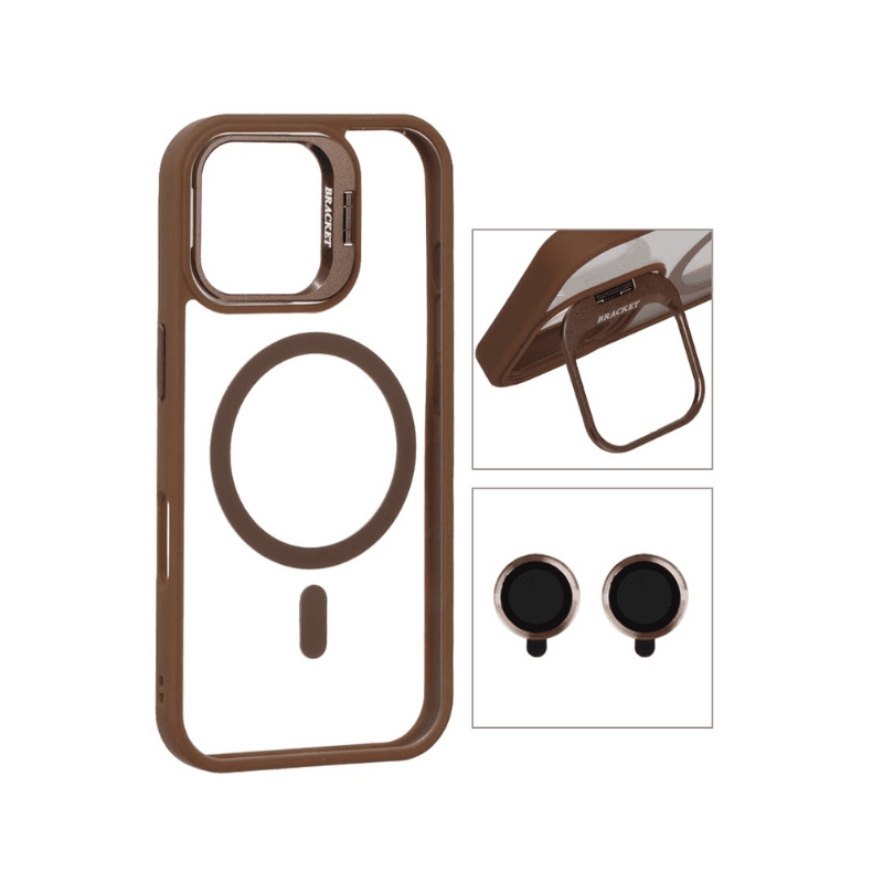 36ive iPhone 14 Plus Metal Stand Case – Premium Protection | Built-in Stand | Stylish Design