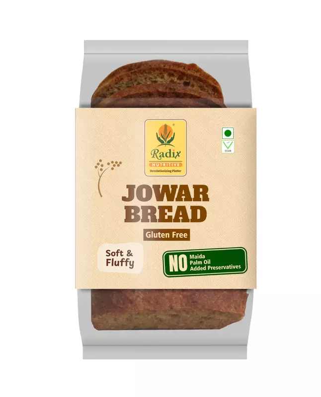 Jowar Bread - 350 g | Gluten Free | Vegan