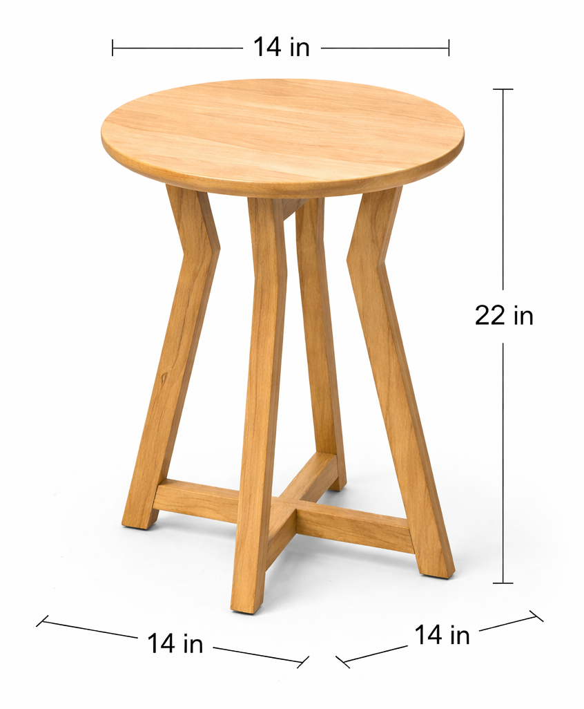 Irwin Cross Leg End Table