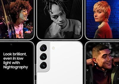 Samsung Galaxy S22+ Smartphone, Factory Unlocked Android Cell Phone, 128GB