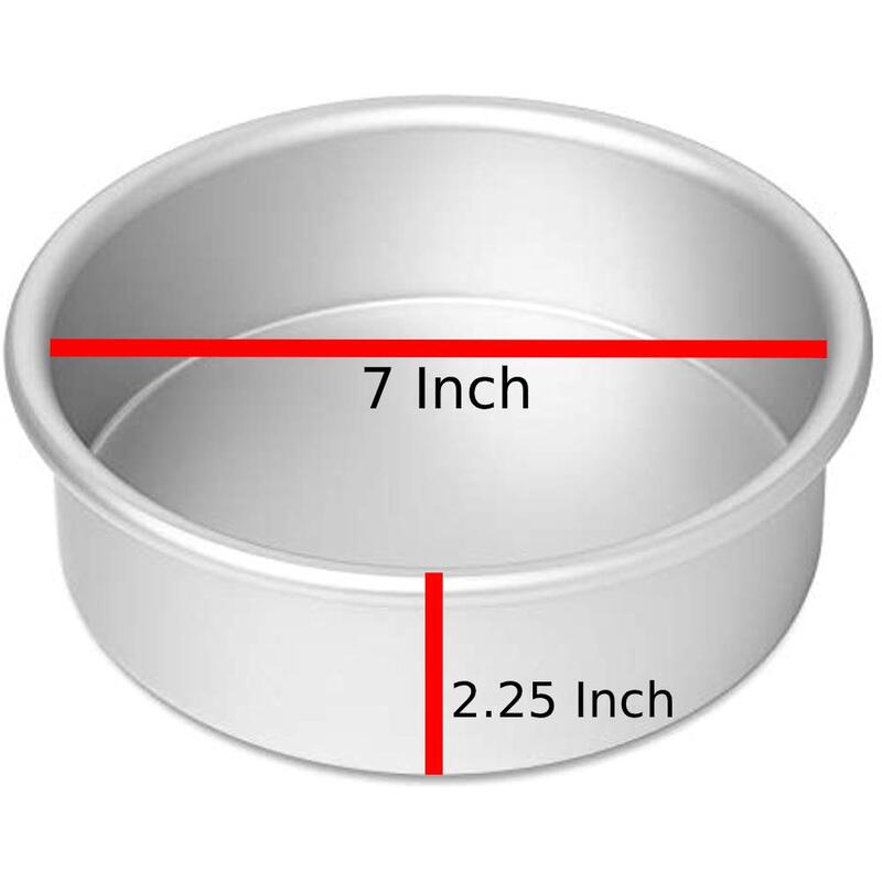 7X2.5 inch ROUND ALUMINIUM TIN