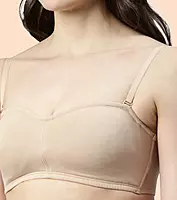 Enamor Strapless and Multiway Styling Women's Everyday Cotton Tube Bra A019