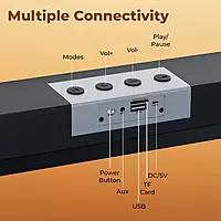 Musi Bar 7 LSB-615 16W Portable Bluetooth Soundbar – Dynamic Drivers