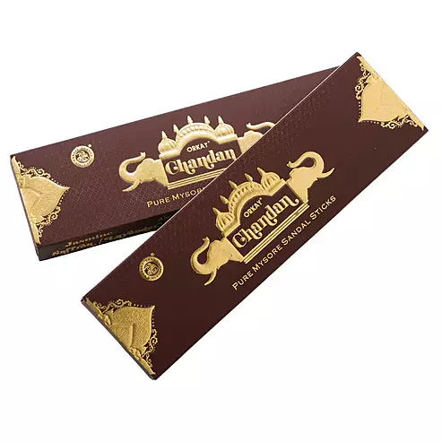 Orkay CHANDAN Pure Incense Sticks (10 Sticks)