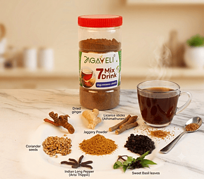 7 DRINK MIX - A Warm Sip of Natural Wellness 7 DRINK MIX - A Warm Sip of Natural Wellness