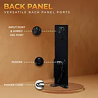 lapcare Dhamaka LTS‑603 delivers 50 W RMS sound, deep bass, Bluetooth 5.0, USB/AUX/FM playback, LED display, and comes with wireless mic & remote control