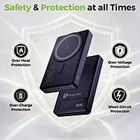 Ultraprolink UM1334BLU Juice-Up Mag 9 Magnetic Wireless Powerbank 10000mAh (Blue)