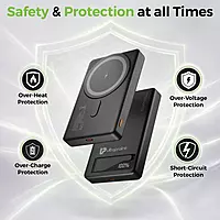 Ultraprolink UM1334GRY Juice-Up Mag 9 Magnetic Wireless Powerbank 10000mAh (Grey)