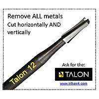 TriHawk Talon Crown Cutting Bur – Tungsten Carbide Metal & Crown Cutter