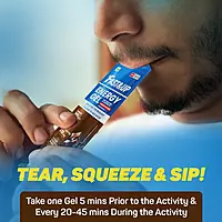 FAST&UP ENERGY GEL-CAFFEINATED - CHOCOLATE BOURBON 6 GEL PACKS