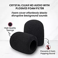 VlogMate Wireless Microphone – Type-C & 8-Pin Receiver | 30m Wireless Range