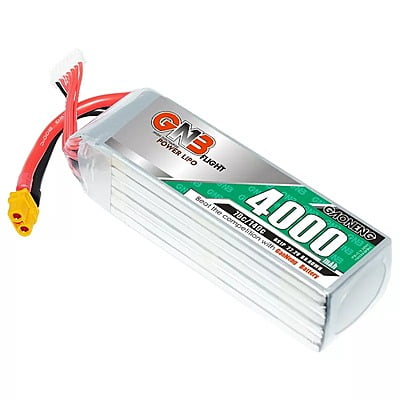 GNB 4000Mah 6S1P 22.2V 70C Lipo Battery