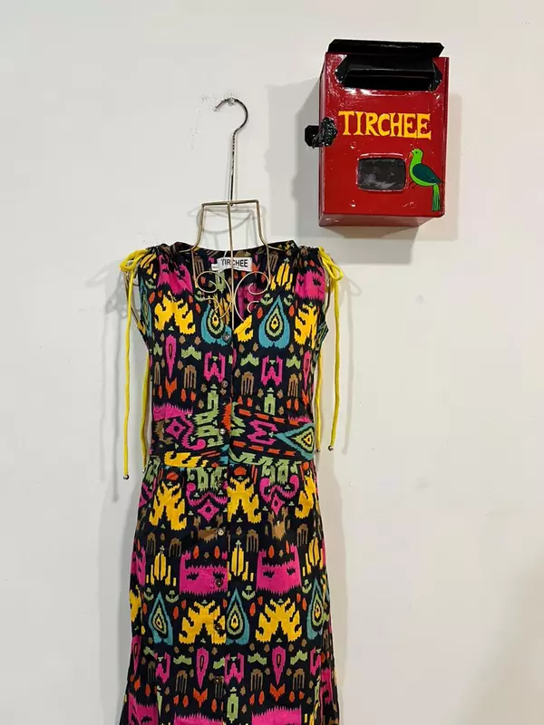 Leher's Sleeve-Less Fit & Flare Dress - Black & Colours