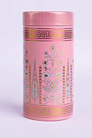 Assorted tin jar 6 inches