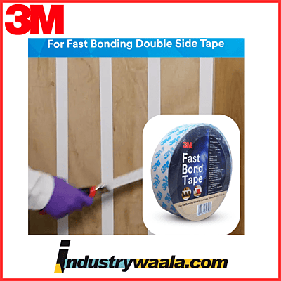 3M 30 MM X 20 Mtr Fast Bond Tape Double Sided (Pack Of 5 Pcs)