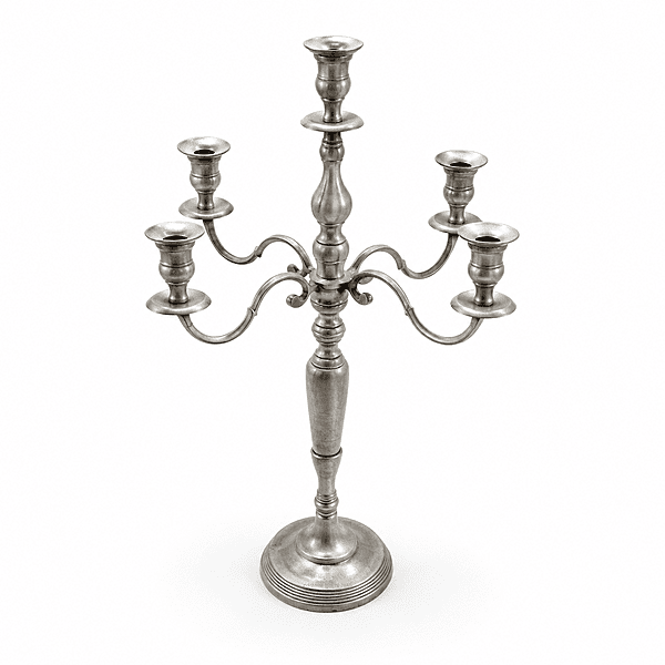 ALUMINIUM CANDLE STAND MEDIUM