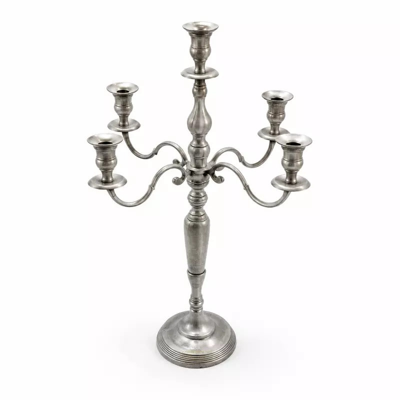 ALUMINIUM CANDLE STAND MEDIUM