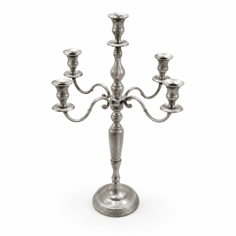 ALUMINIUM CANDLE STAND MEDIUM