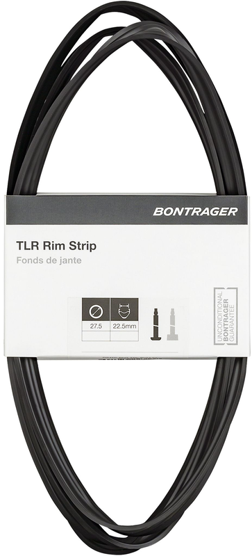 Bontrager TLR 27.5" MTB Rim Strip (22.5mm, Black)