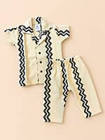 Cozy Textured Cotton Co-ord Set - (Assorted Colours) Cozy Textured Cotton Co-ord Set - (Assorted Colours)
