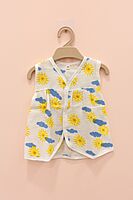 Muslin Front Button Frock – Pack of 2 - Assorted Designs