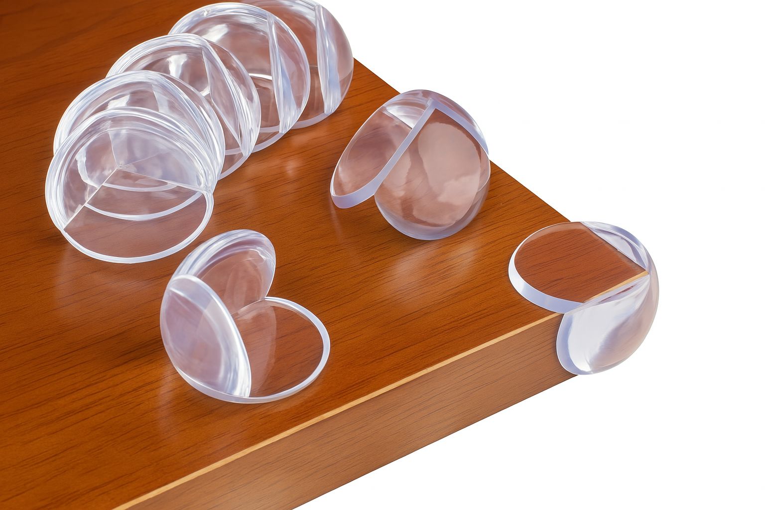 Baby Safety Corner Guards – Transparent Waterdrop Corner Protectors (Set of 4)