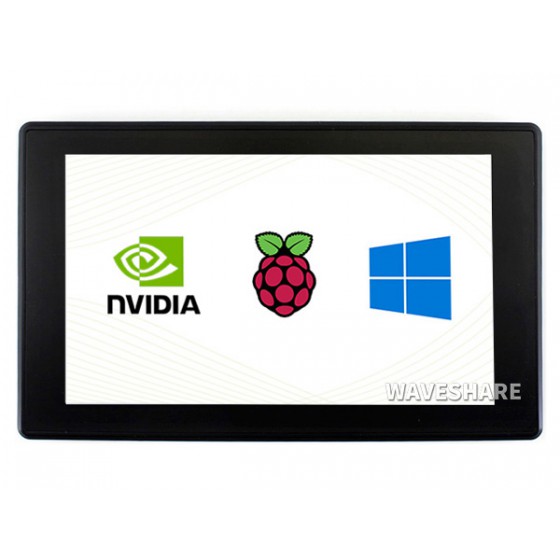 7inch Capacitive Touch HDMI LCD (H) (with case) 1024x600-Waveshare