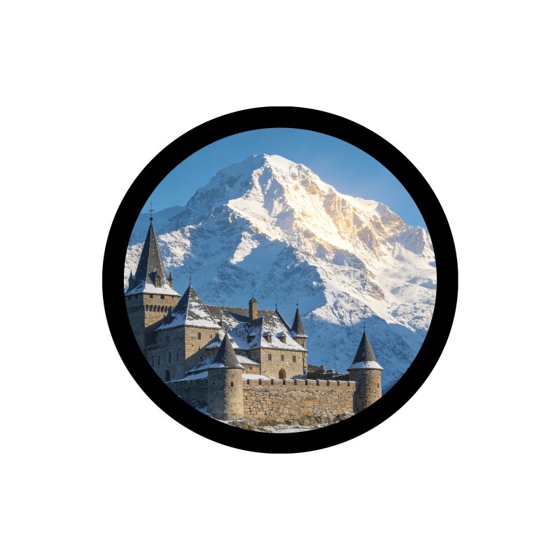 Waveshare 7inch HDMI Round Capacitive Touch Display, 1080 × 1080 resolution, IPS display panel, 10-Point Touch, Optical Bonding Toughened Glass Panel (Waveshare SKU:33686)