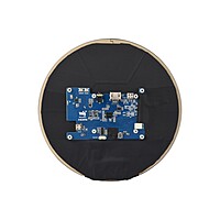 Waveshare 7inch HDMI Round Capacitive Touch Display, 1080 × 1080 resolution, IPS display panel, 10-Point Touch, Optical Bonding Toughened Glass Panel (Waveshare SKU:33686)