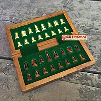 Wooden Magnetic Foldable Chess Set