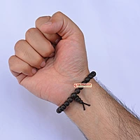 Black Ebony Wood Karungali Bracelet Sarai Design